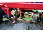 Another Forest Steam valve as fitted to a Maxitrak steam lorry. Although laid down, the valve is connected in exactly the same way as the others and does the same job on the Cheddar boiler mounted in the lorry cab.